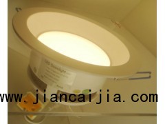 LED防眩光筒燈6寸15瓦LED嵌入式照明燈具